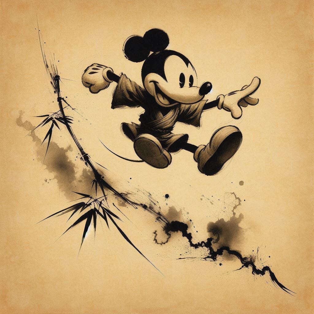 Bing image Centerでミッキー