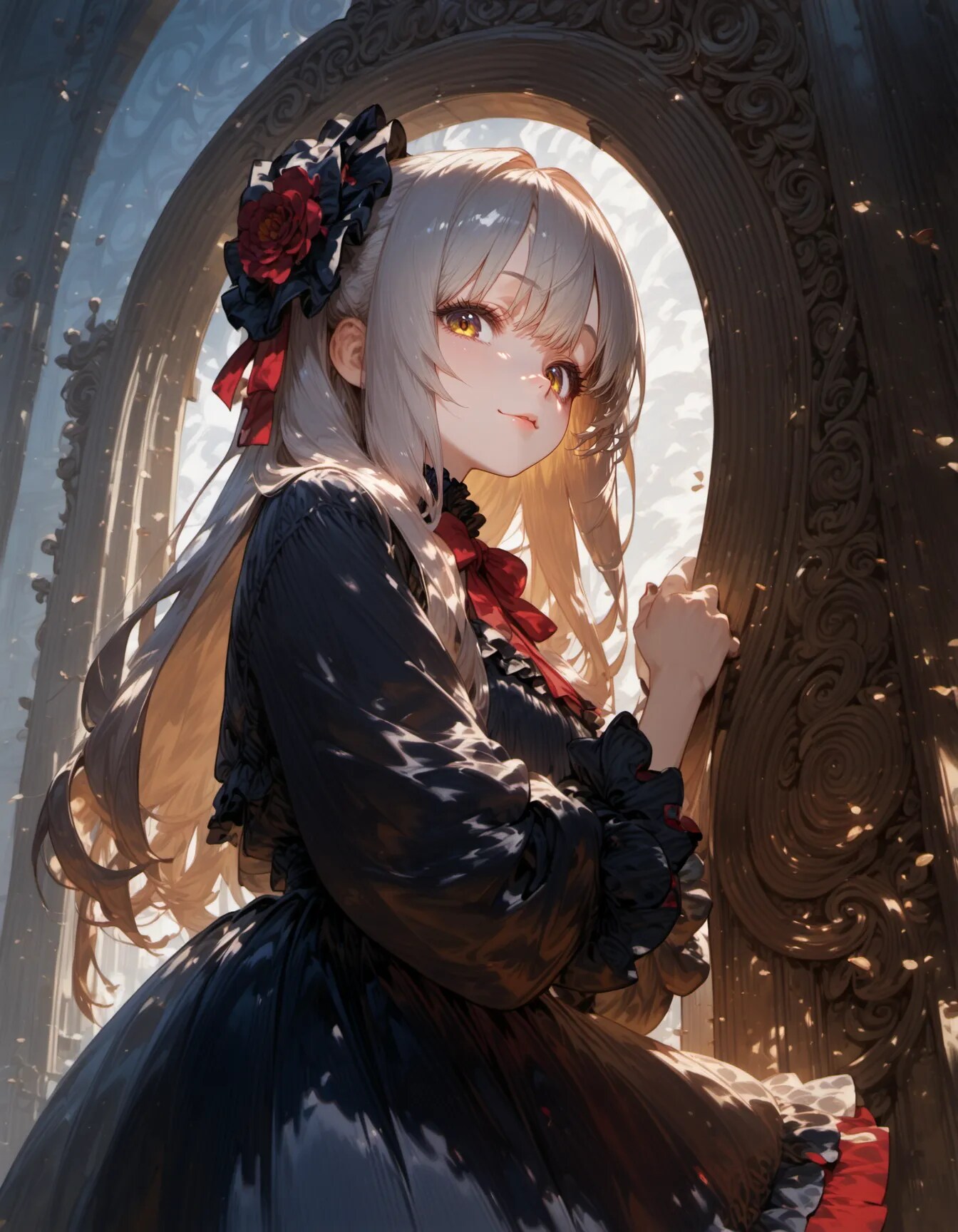 The Silent Gothic Rose
