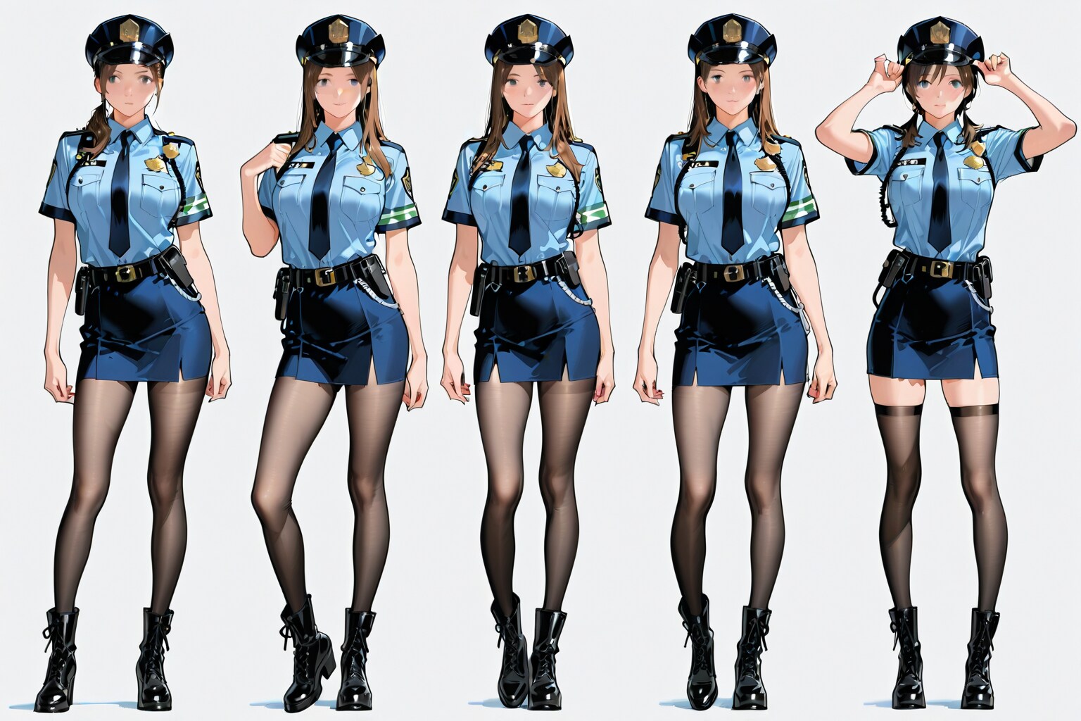 ちちぷい警察署、警察官
