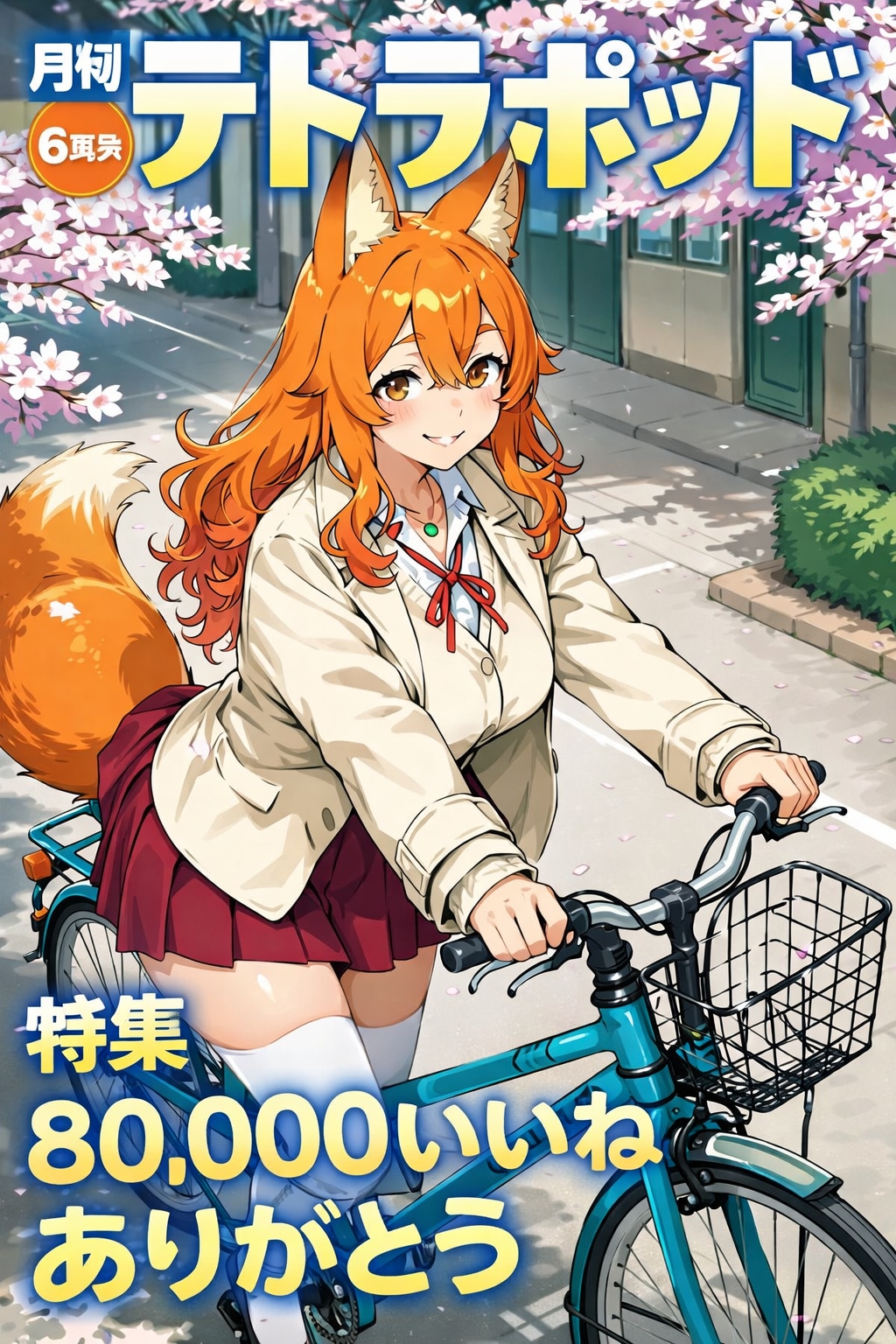 80,000いいね ありがとう