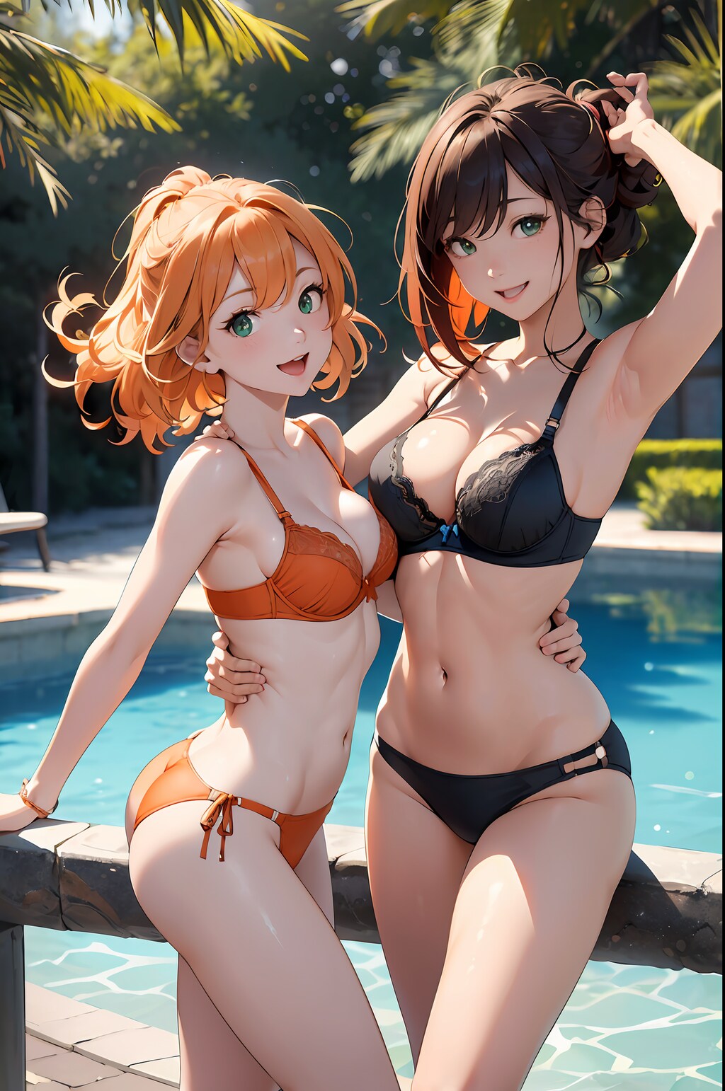 一緒に泳ごう