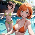 一緒に泳ごう 3枚目