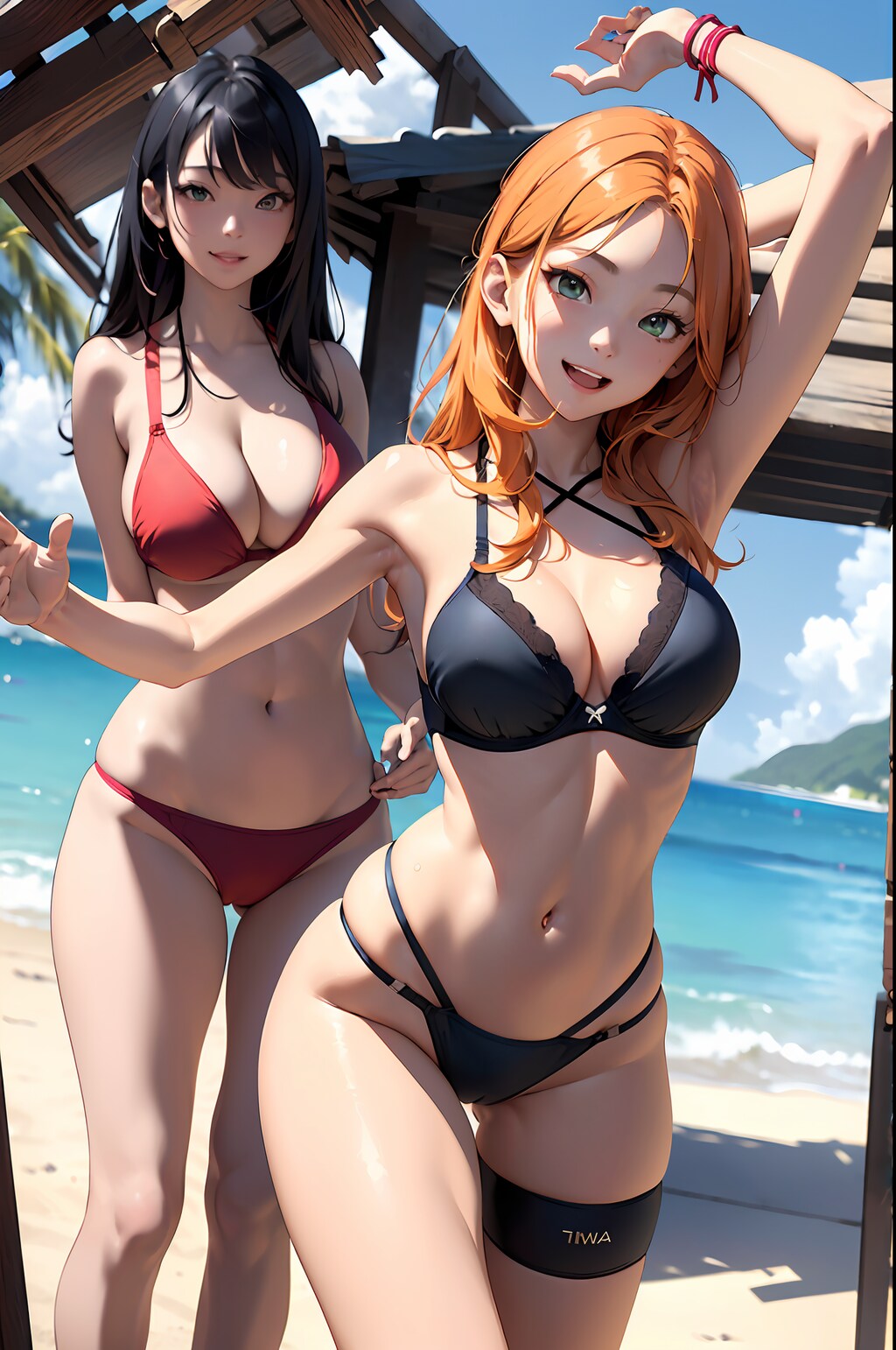 一緒に泳ごう