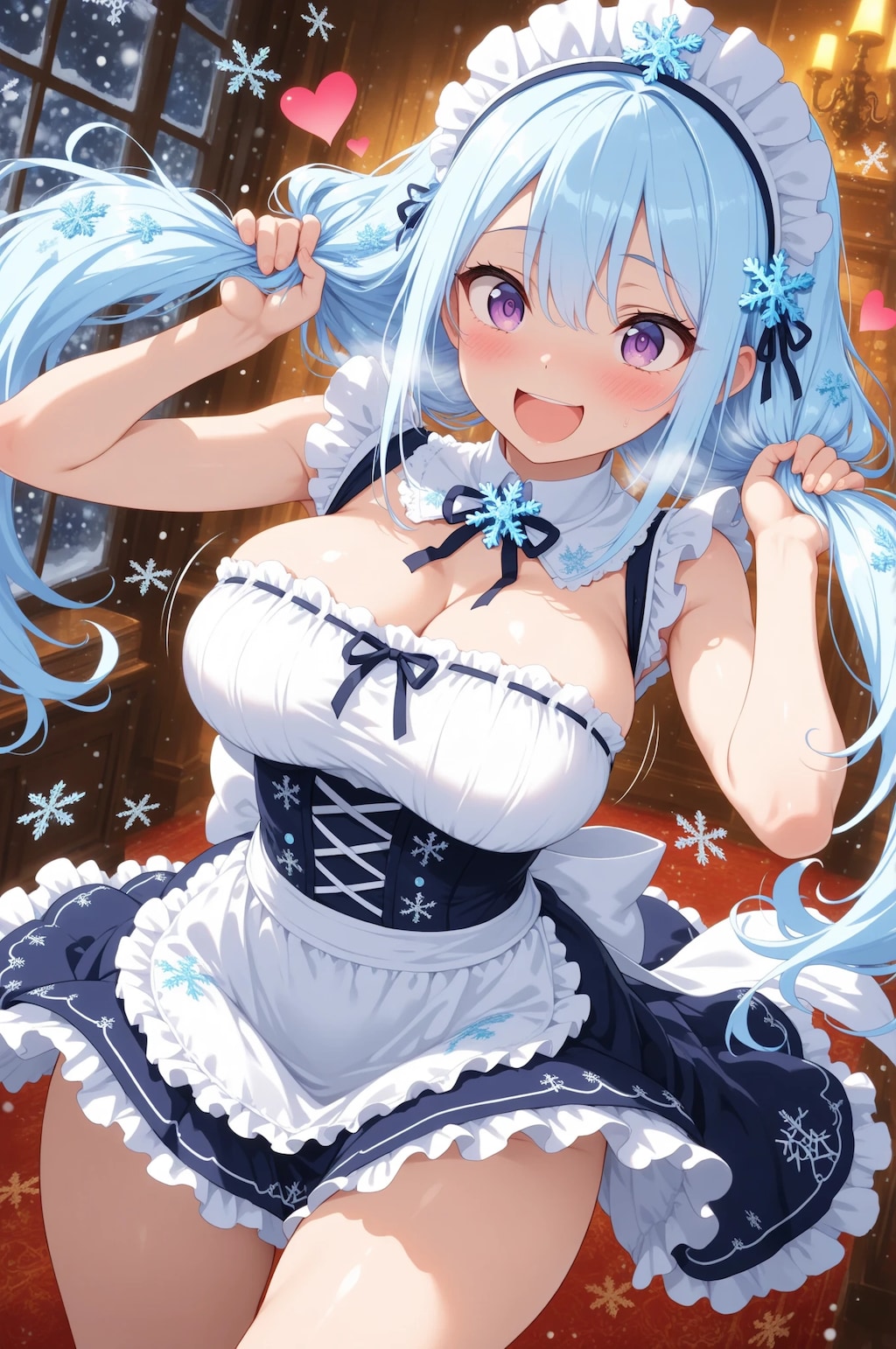 手ローツインテールだよ💓