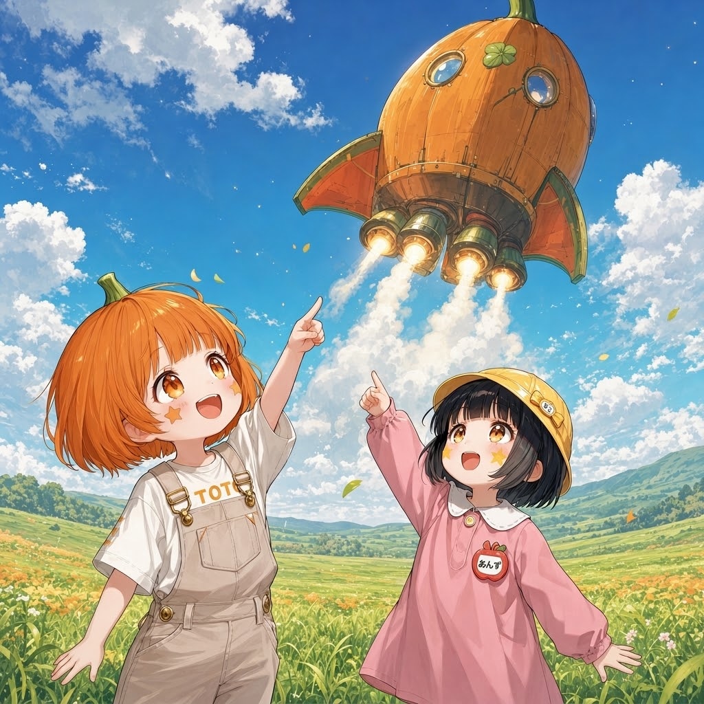 カボチャロケットとイタズラガールズ