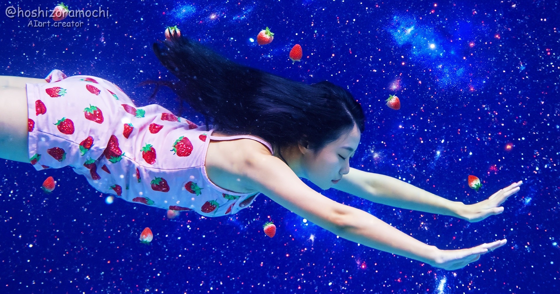 苺と星空の水の中 ✨