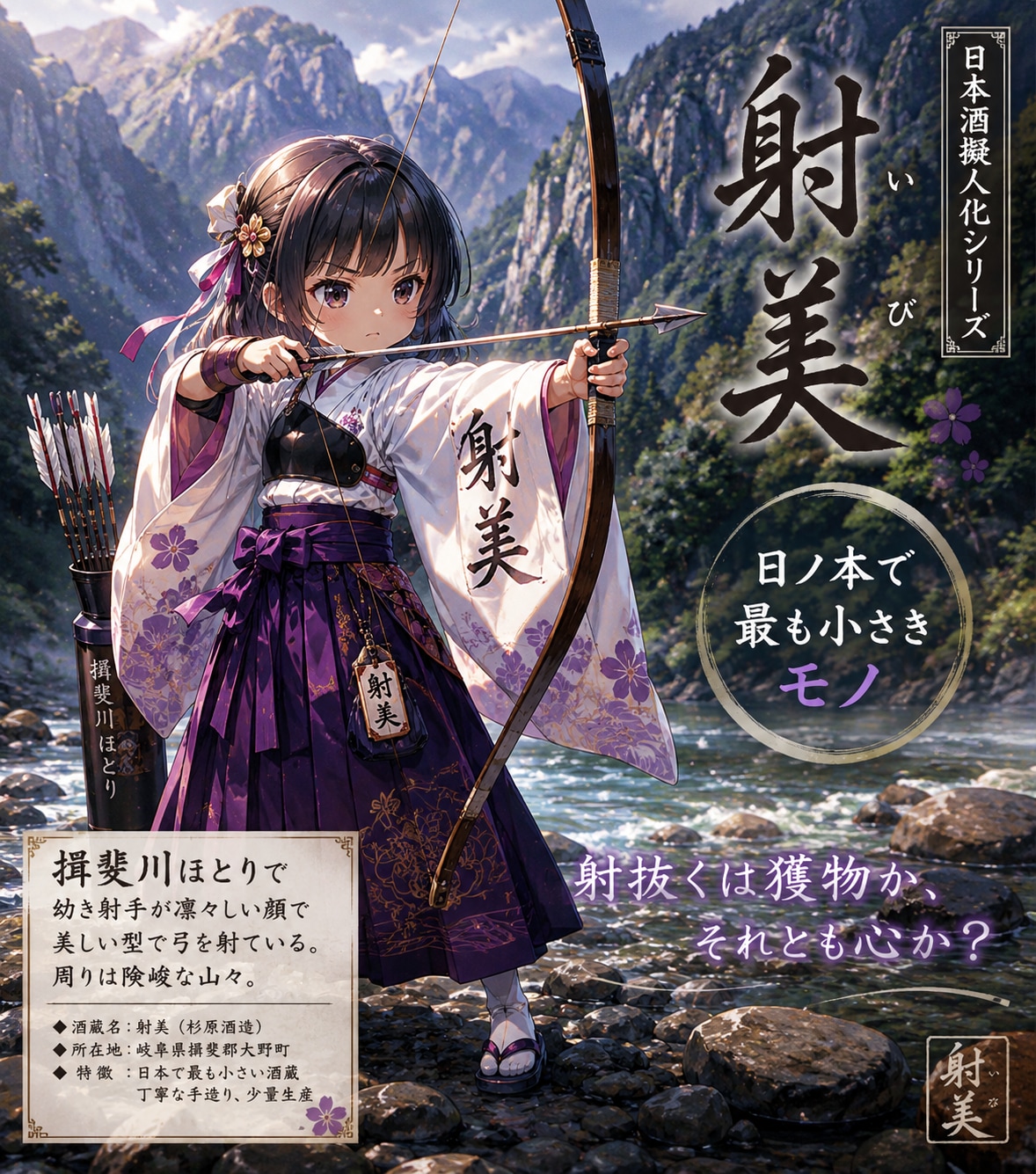 日本酒擬人化シリーズ第6弾