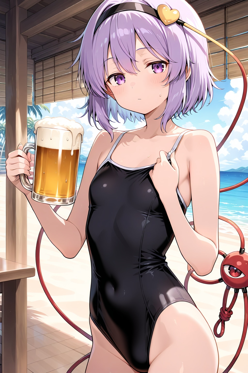 ビールとさとりちゃん