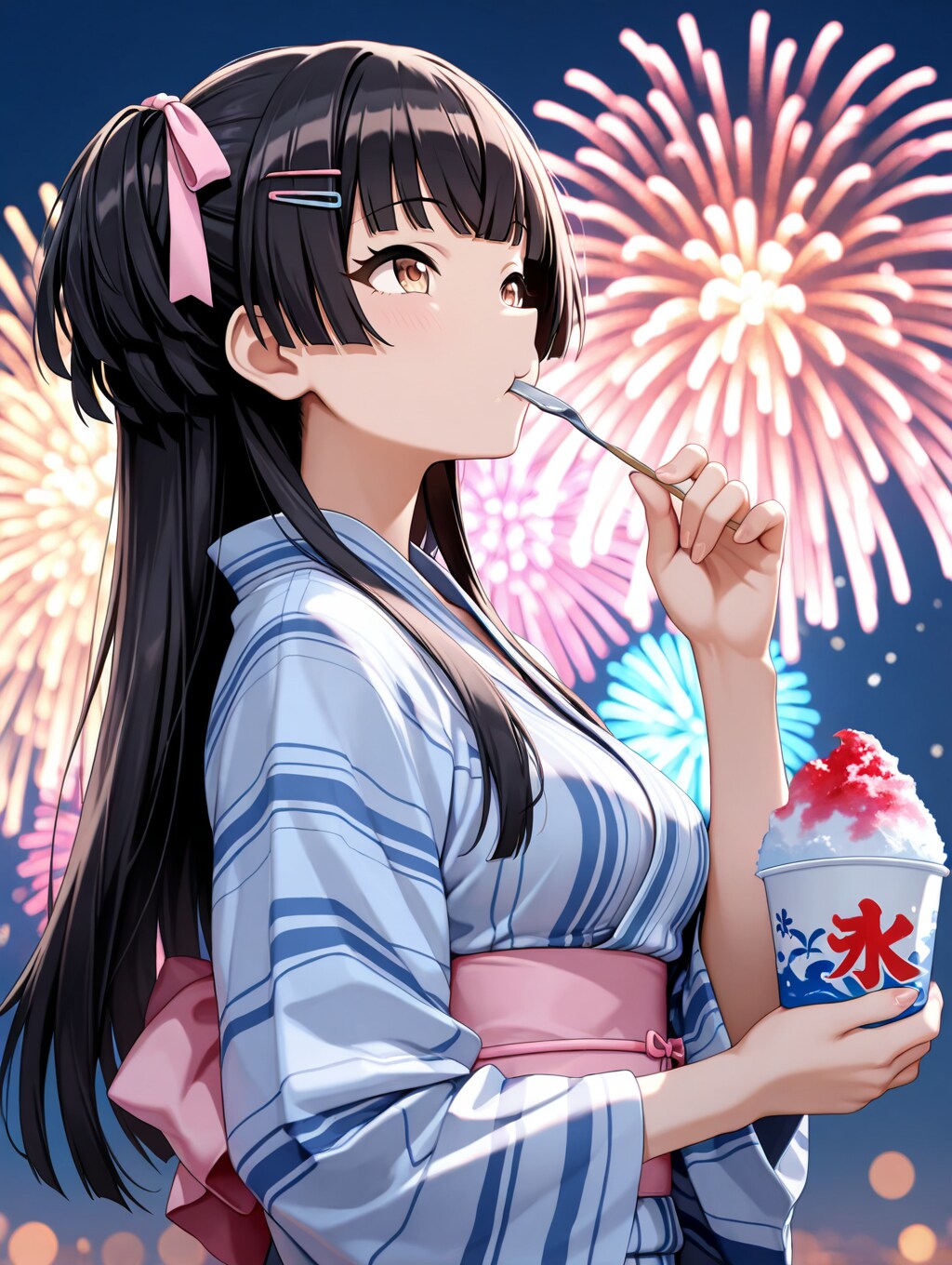 まぶしく輝いて消える光