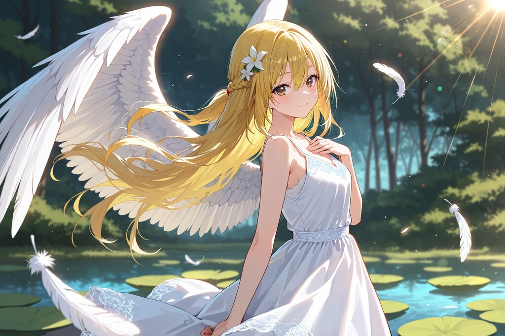 天使さん頑張ります