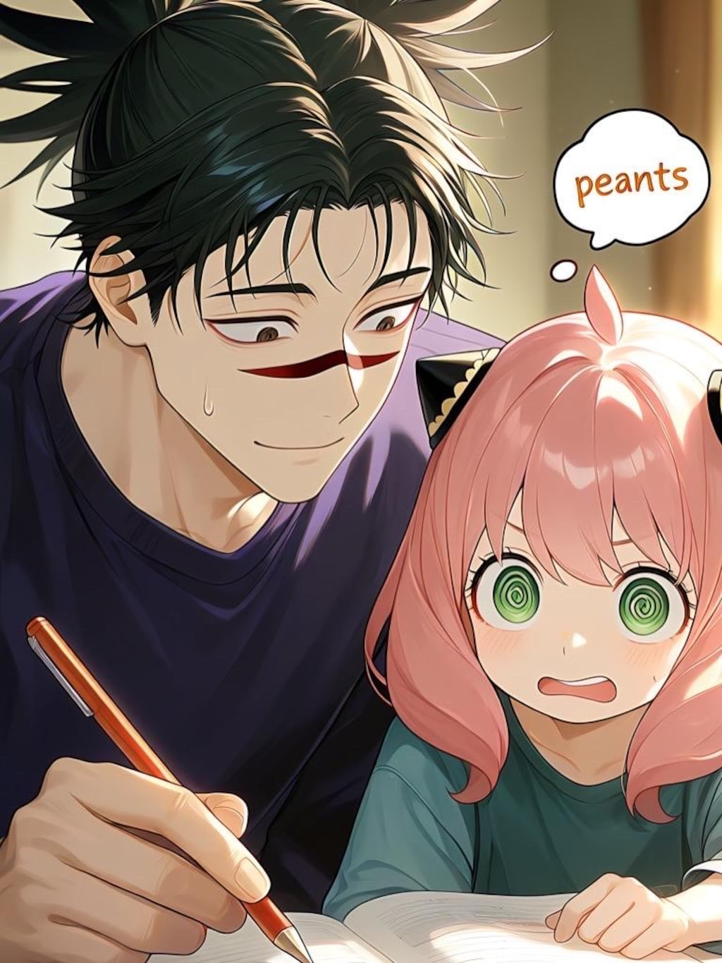 脹相とアーニャ