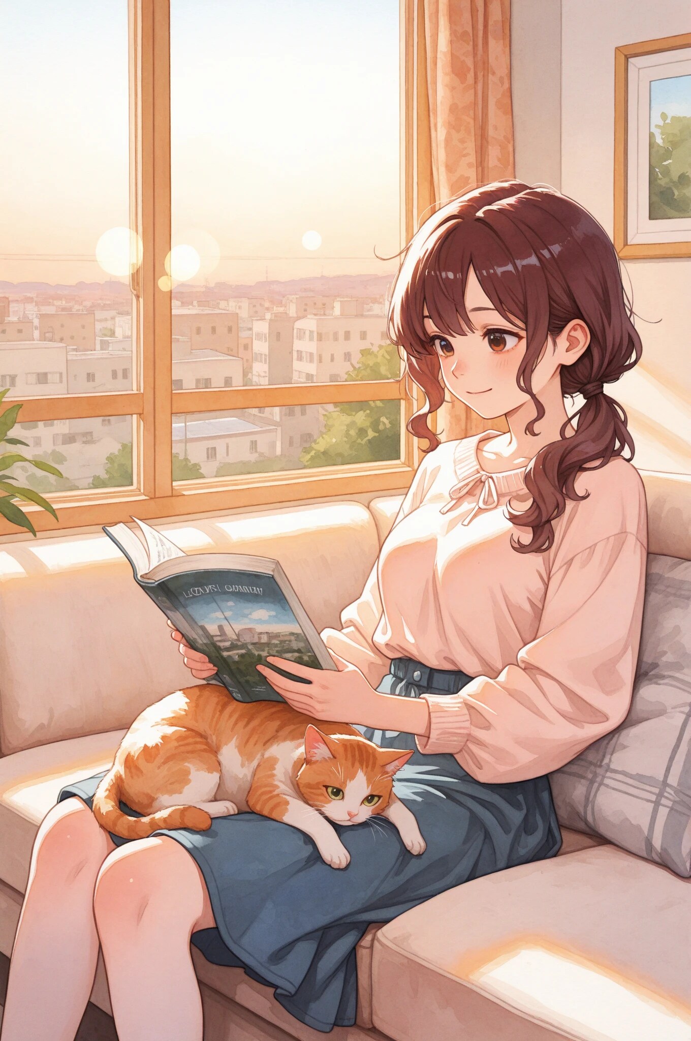 何読んでるのかにゃ
