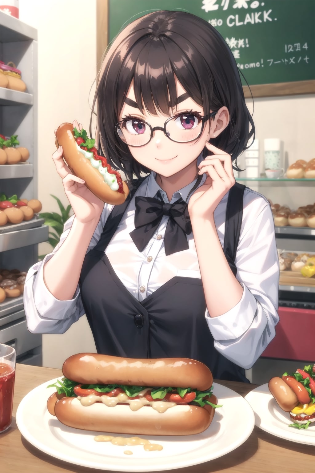 ホットドック | の人気AIイラスト・グラビア