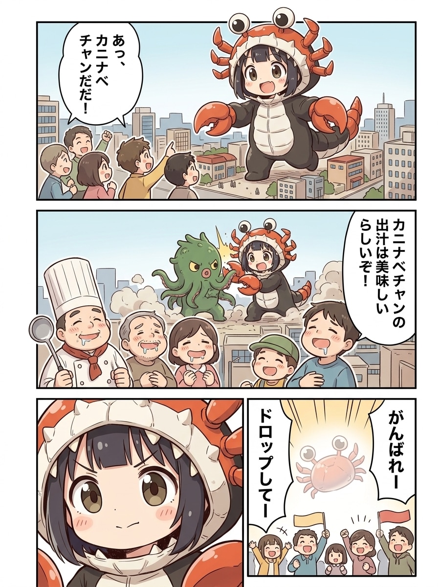 がんばれ僕らのカニナベチャン