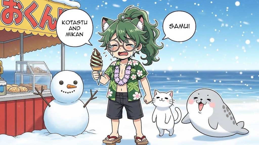 寒すぎてサムになる