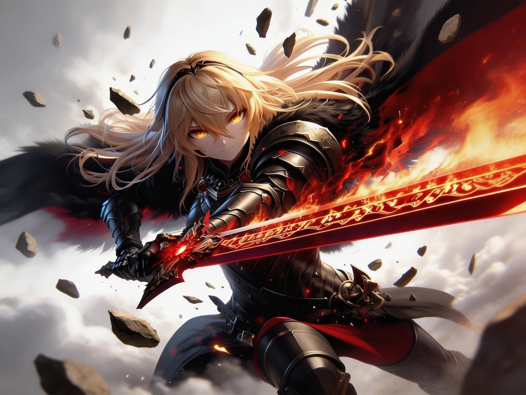 ブロンドの女騎士さん936