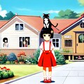 トイレの花子さん４（ちちぷいAI　vs　その他AI）　　極力プロンプトを単純化してみた 2枚目