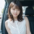 車内の彼女 8枚目