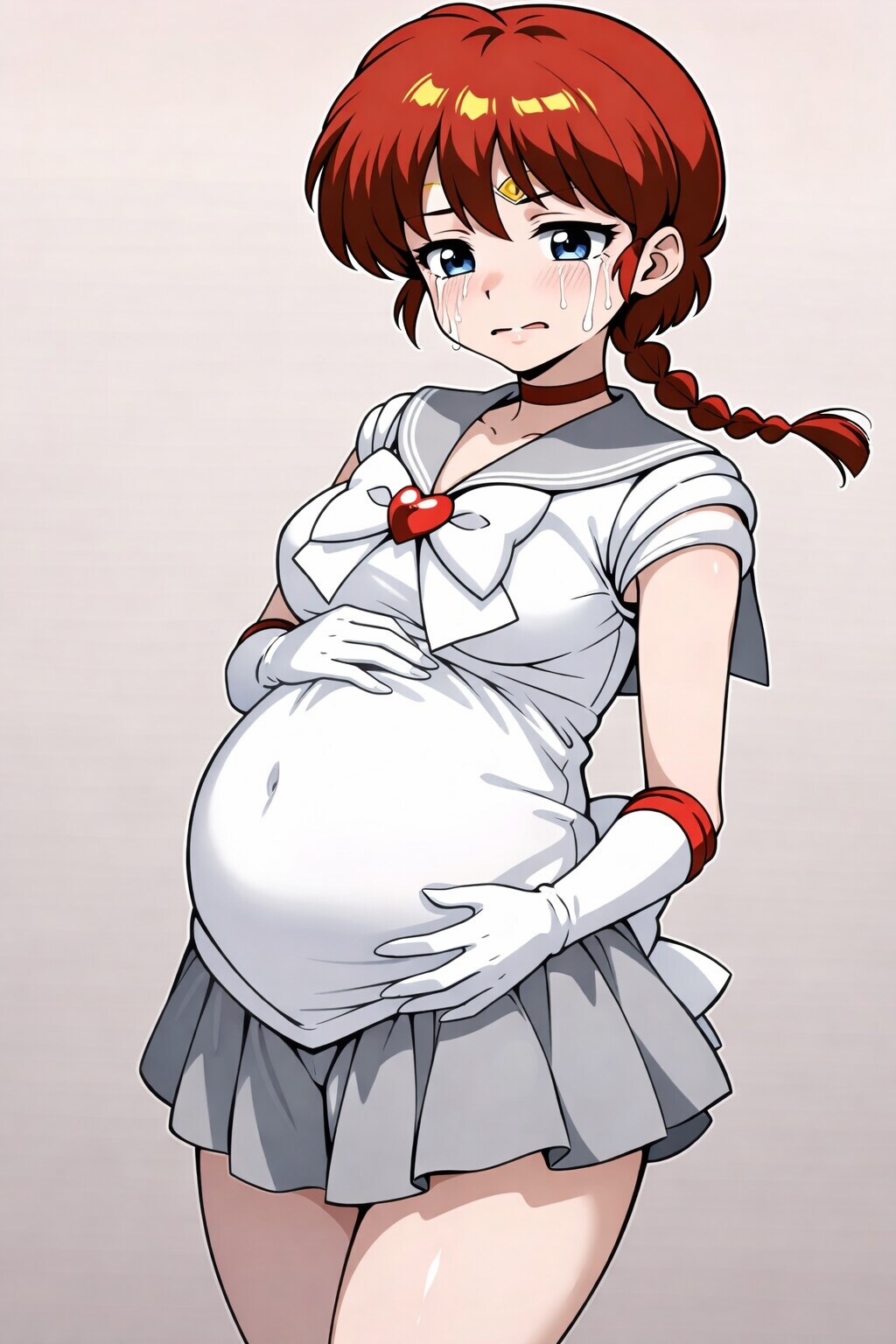 らんまの妊娠をリメイク。