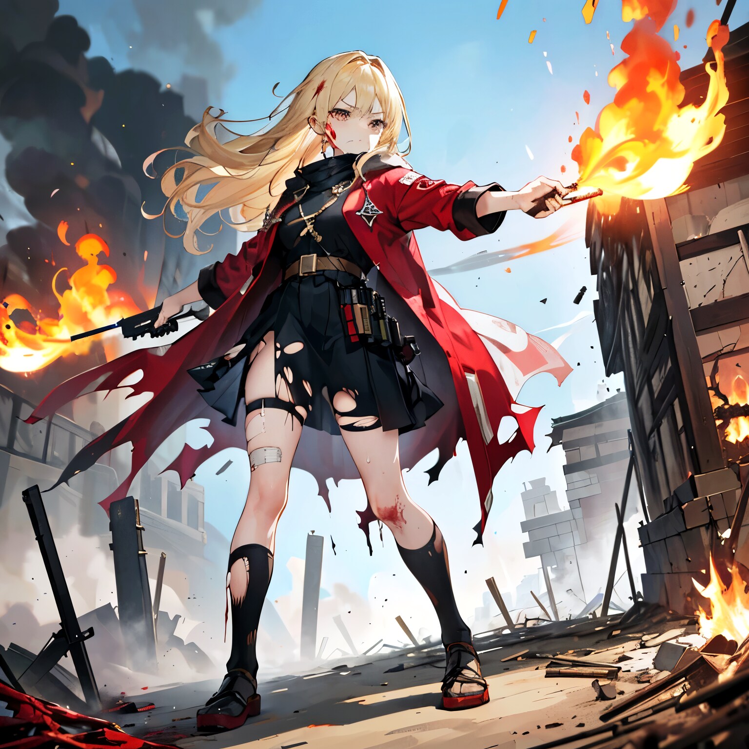 破壊工作中 | の人気AIイラスト・グラビア