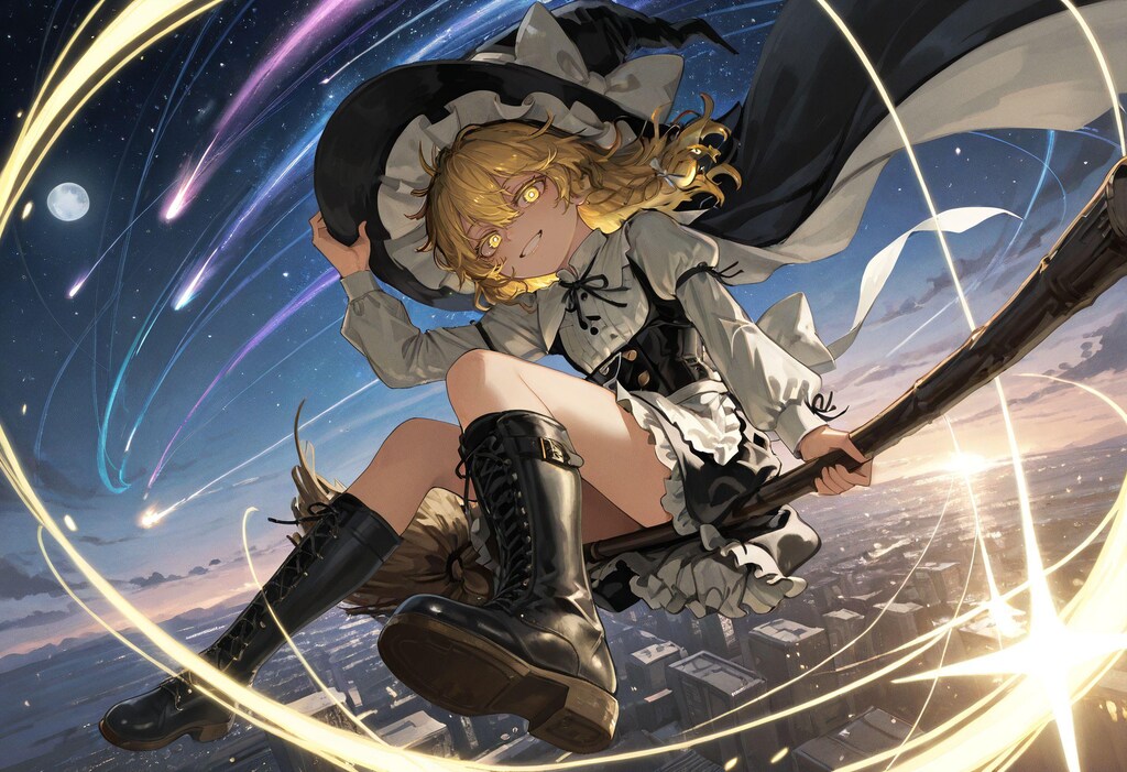 かっこいい魔理沙