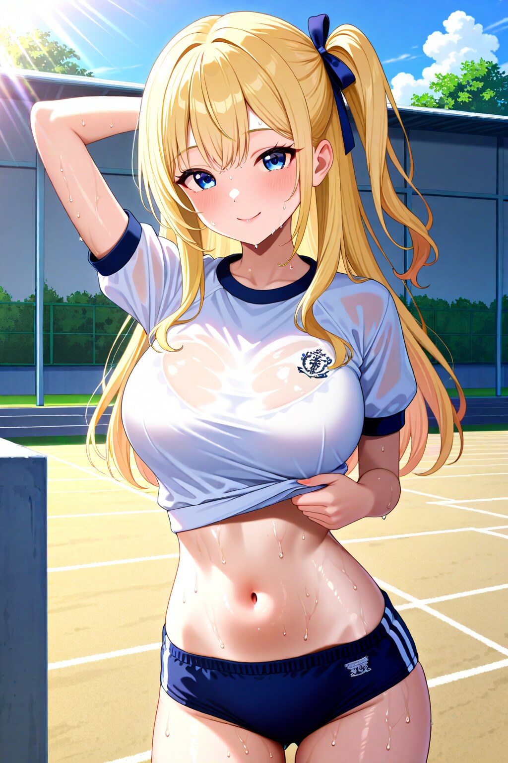 ナミちゃんの汗