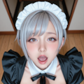 銀髪メイドのご奉仕 4枚目