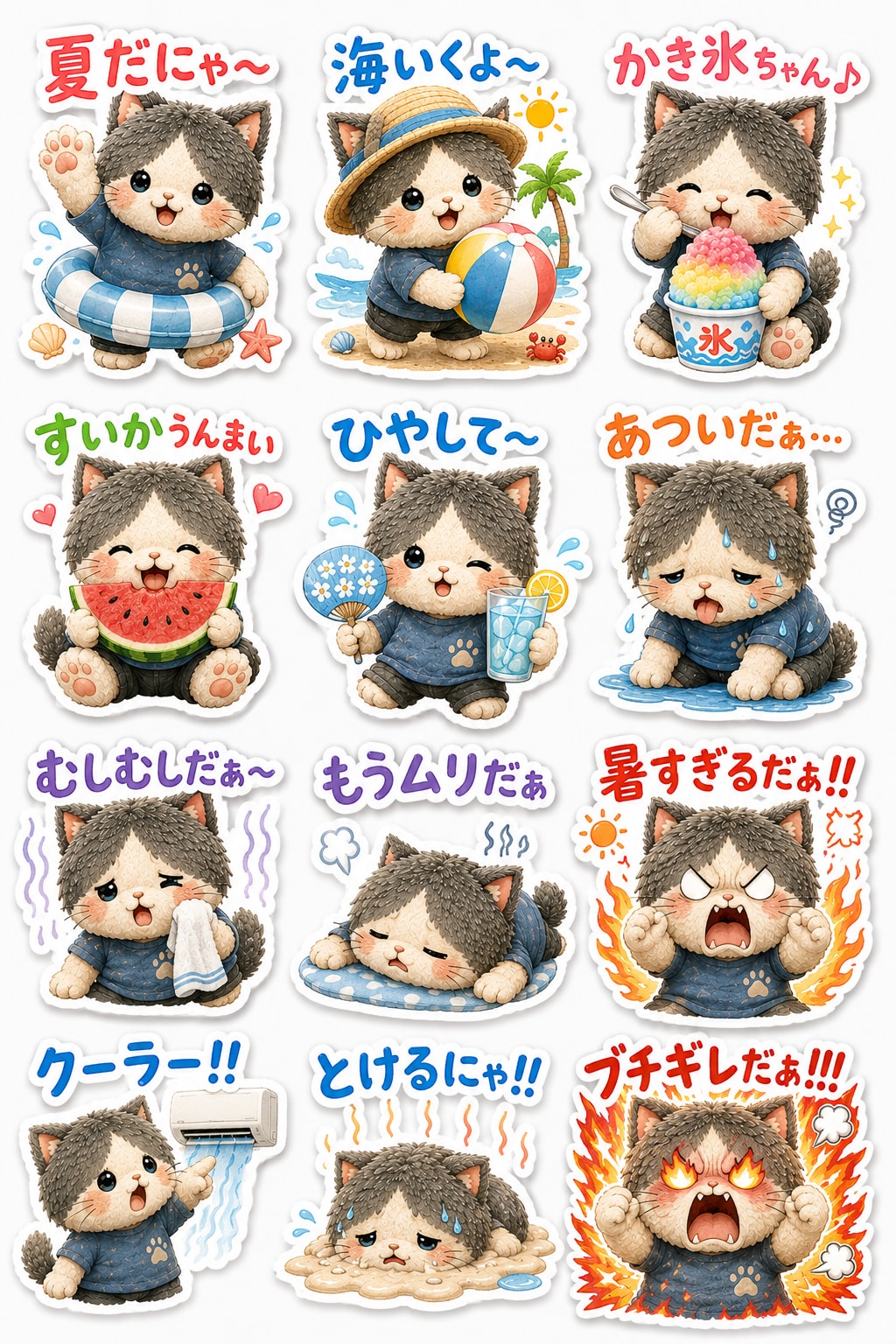 激アツ！おじじとおばばブチギレスタンプ