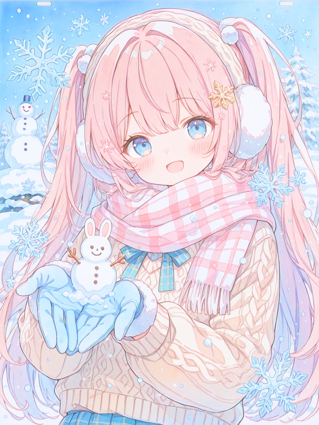 君と一緒なら寒くないよ