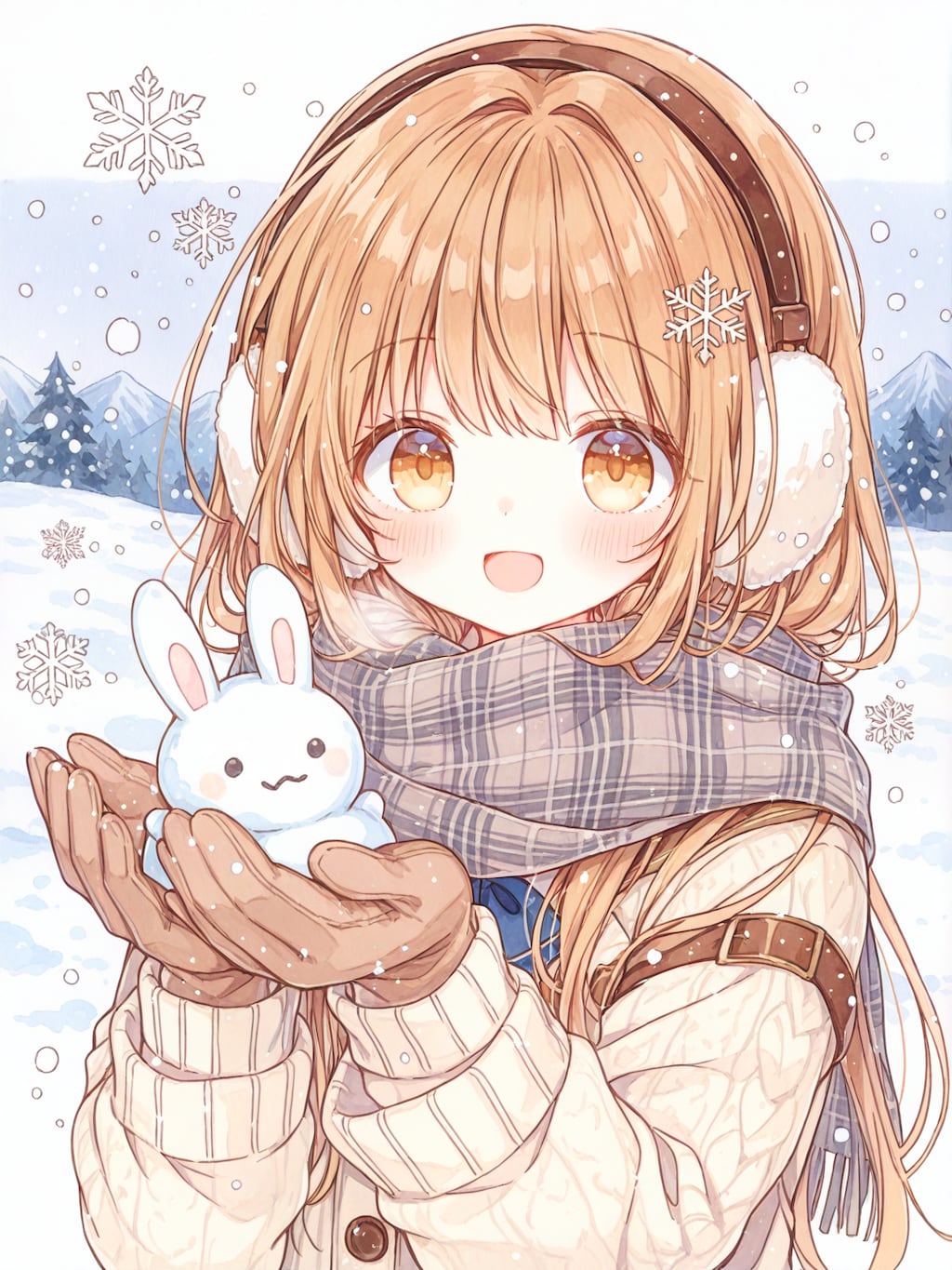 君と一緒なら寒くないよ