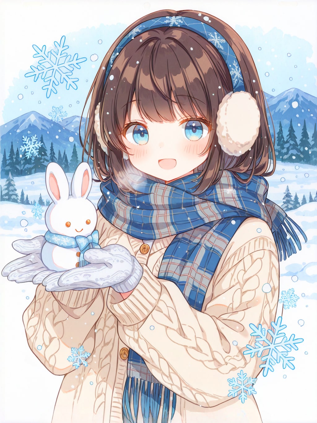 君と一緒なら寒くないよ