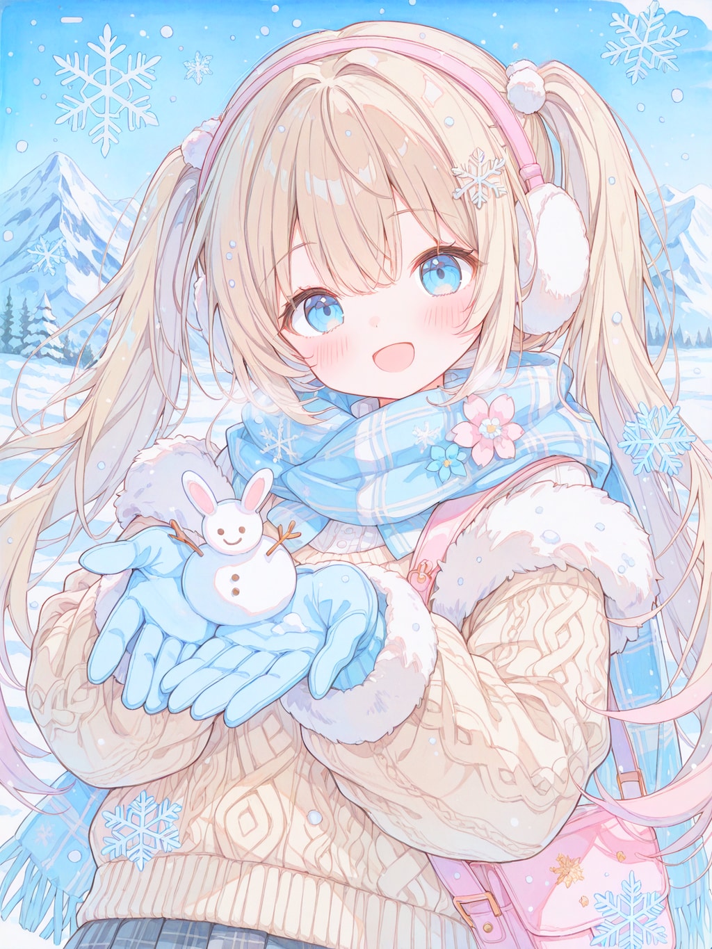 君と一緒なら寒くないよ