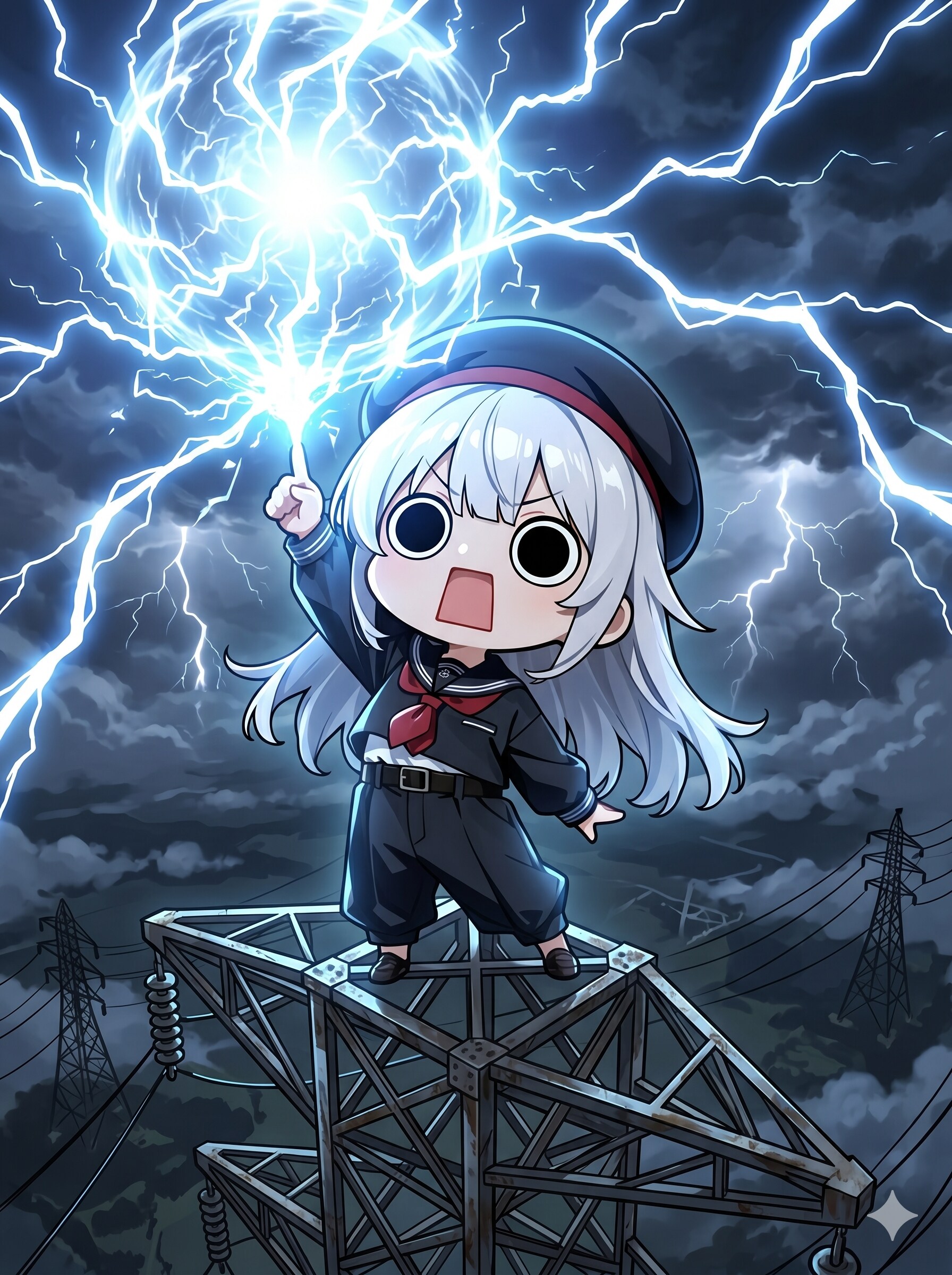 避雷針アルバイトをやってしまいよったえらいこっちゃ嬢