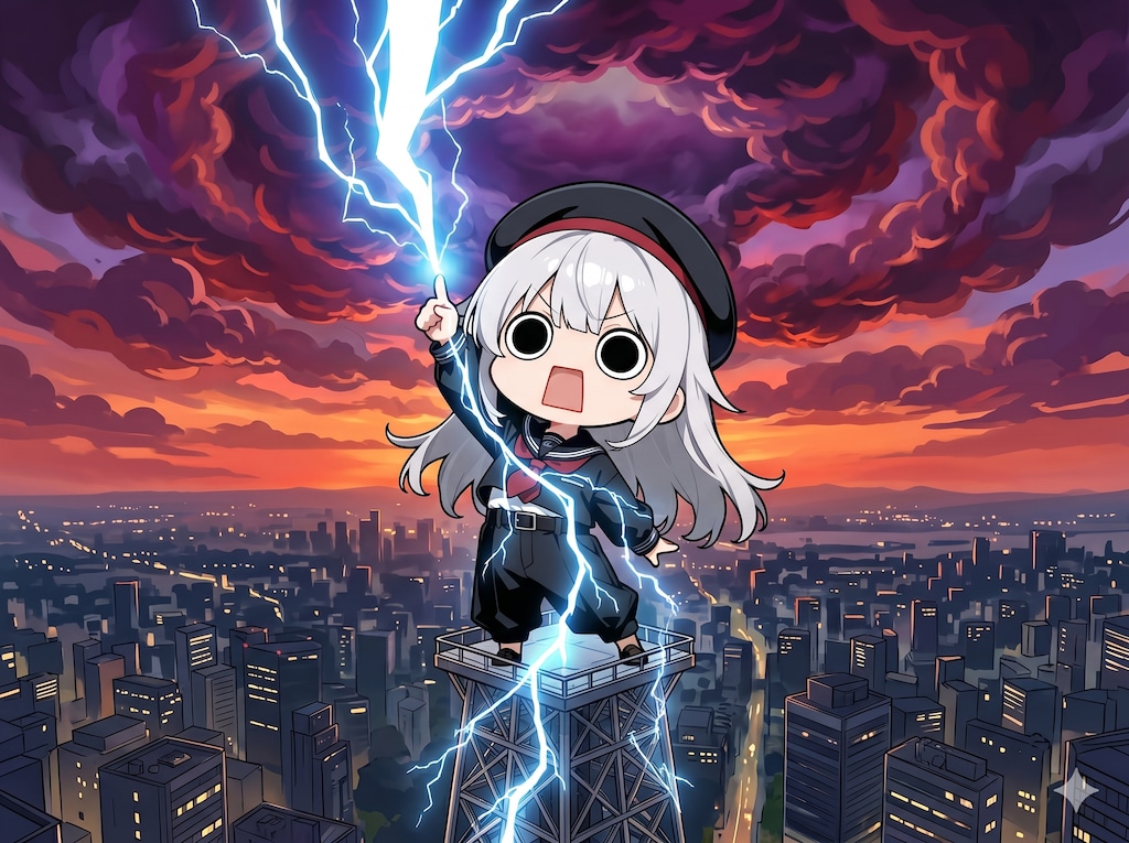 避雷針アルバイトをやってしまいよったえらいこっちゃ嬢