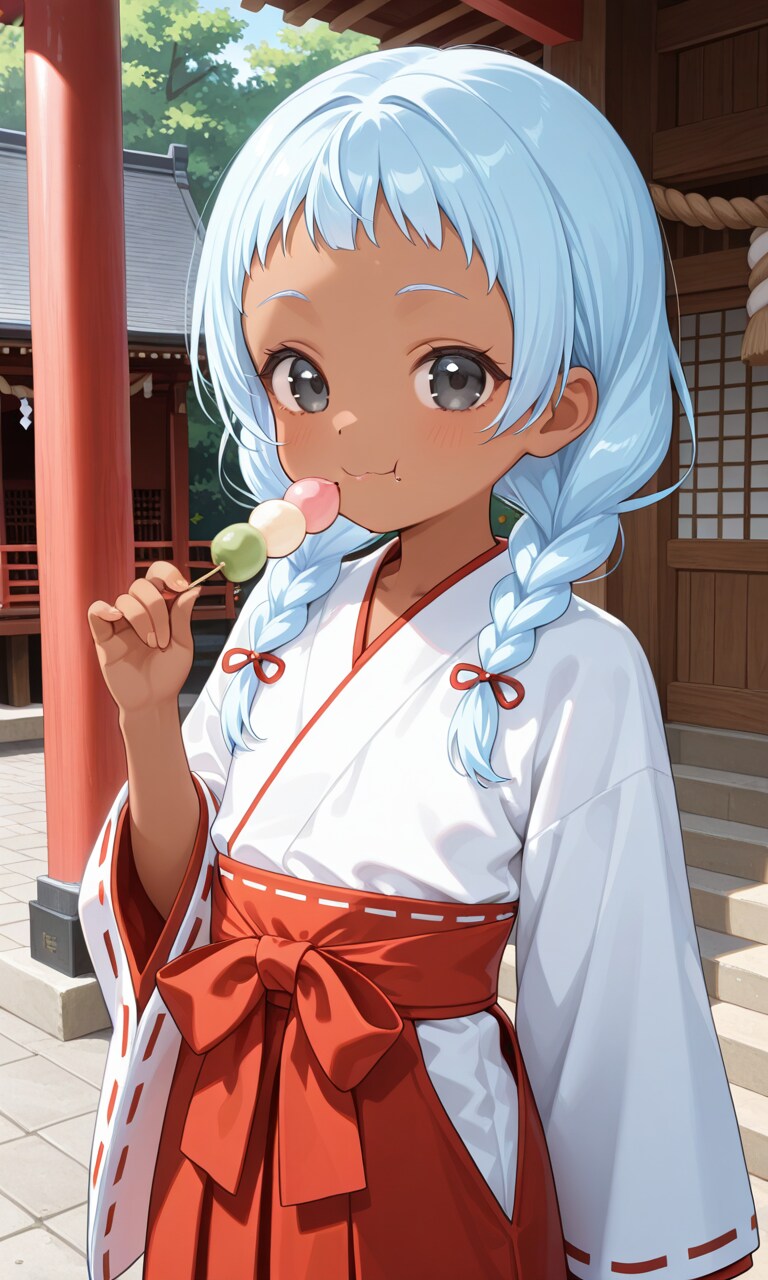 【うちの町】阿黒神社の巫女４人のお名前