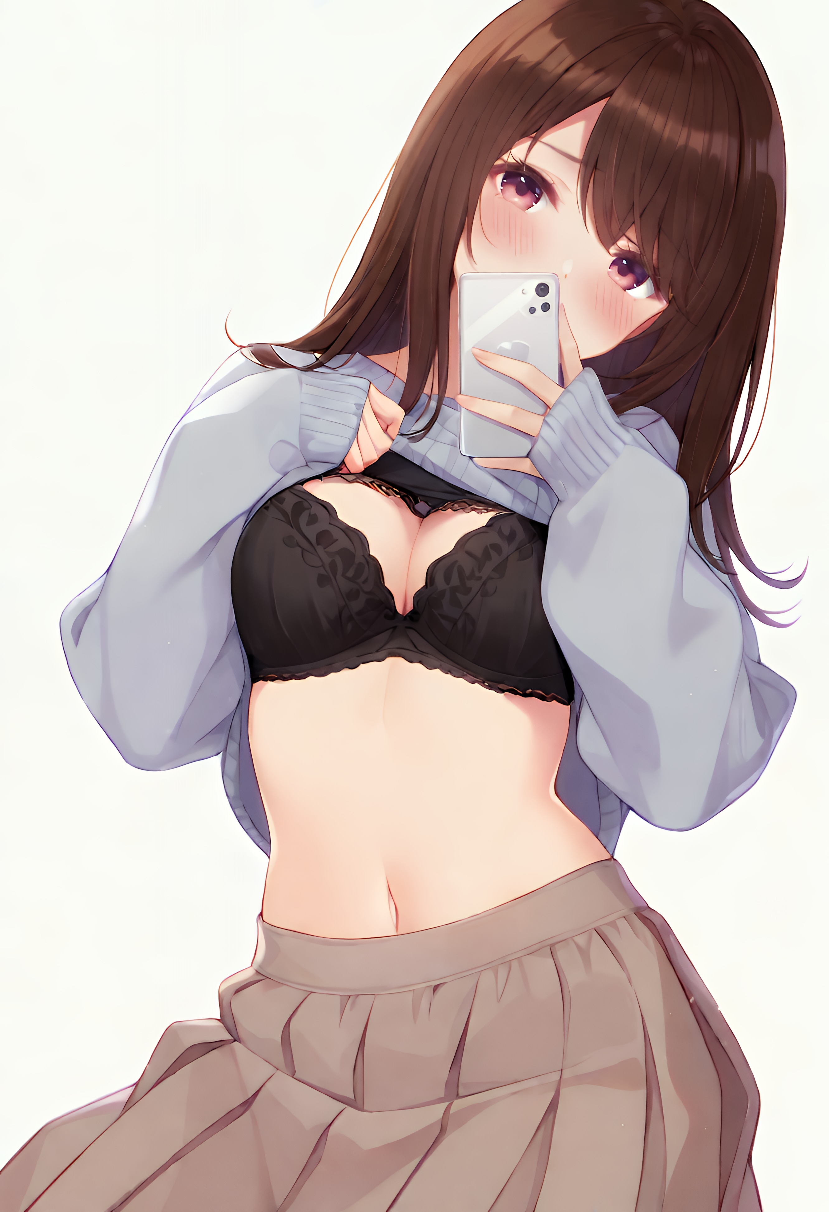 ブラジャー自撮り