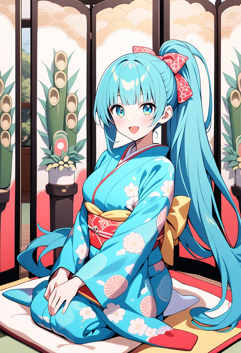 うちの子 振袖