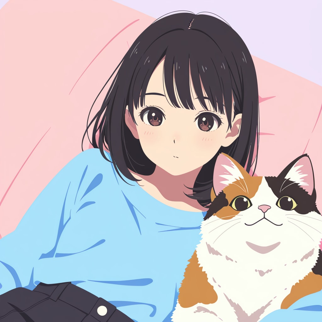 三毛殿といっしょ（１）　MOKAお試し | の人気AIイラスト・グラビア
