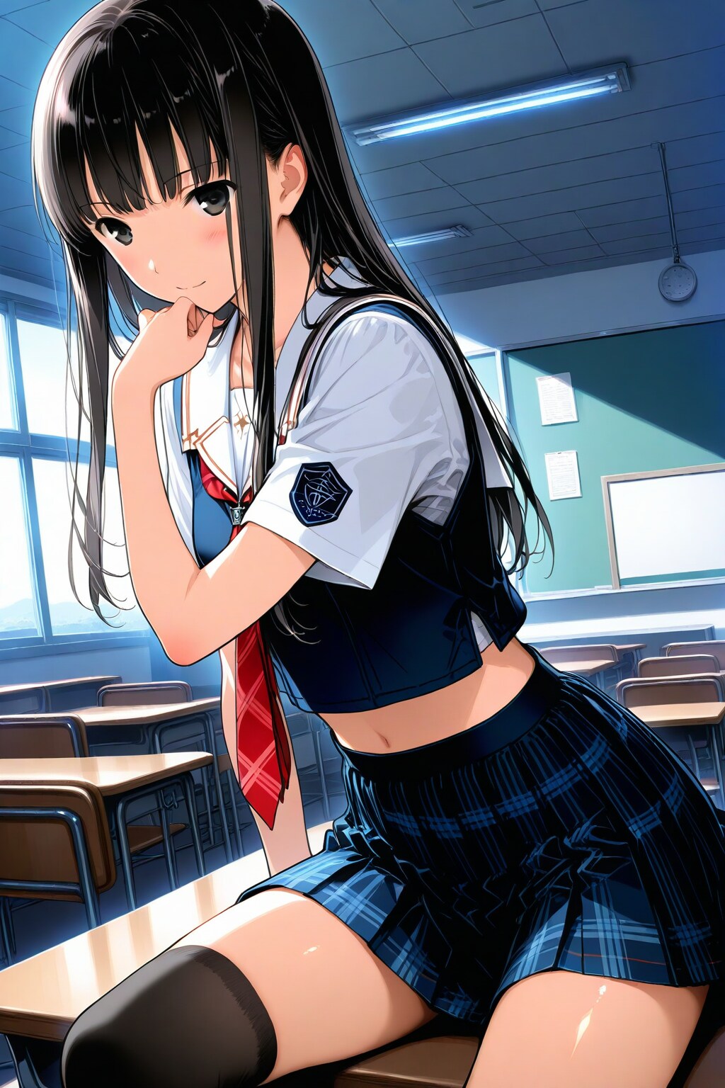 制服失敗だがキミキス二見瑛理子❤️ | の人気AIイラスト・グラビア