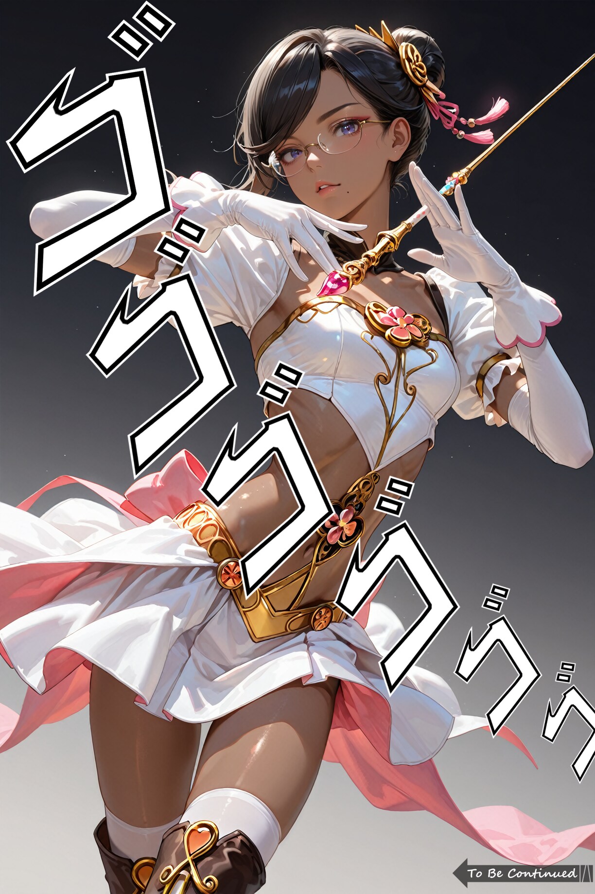 魔法少女でジョジョ立ち 小宮満
