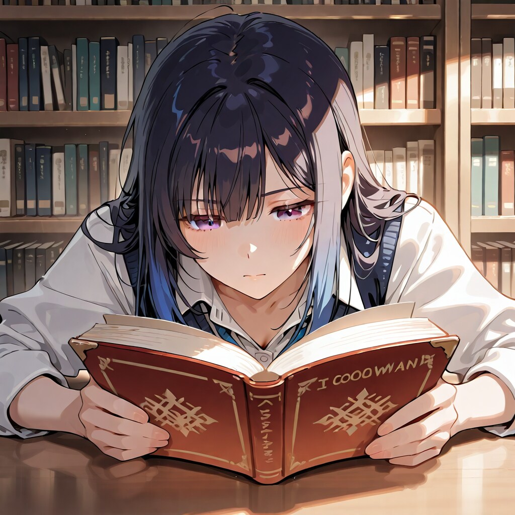 読書中