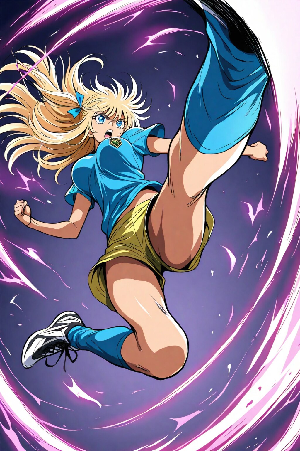 ジャンプ　キック