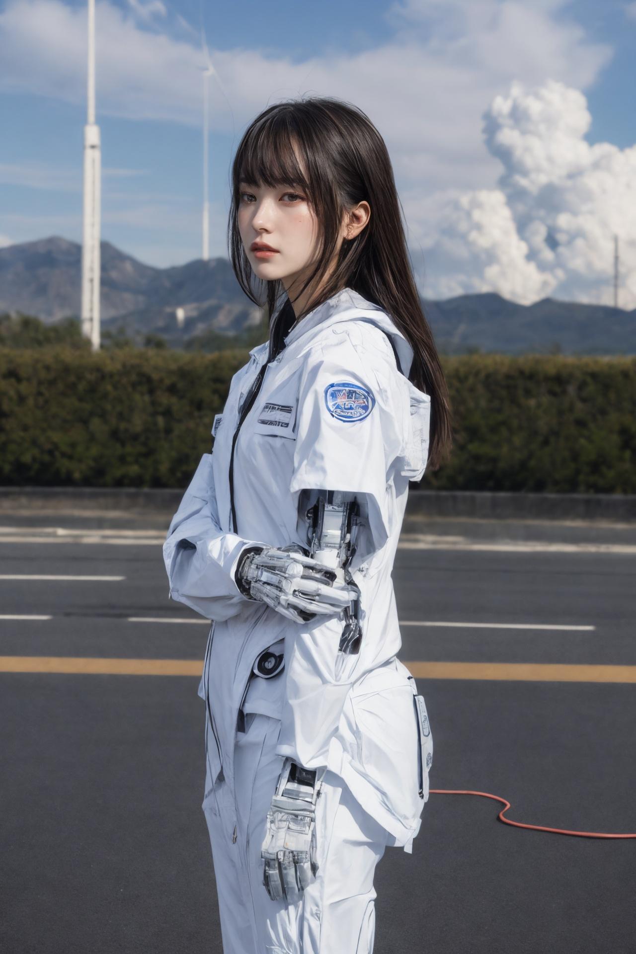 ラボから脱走してきた少女