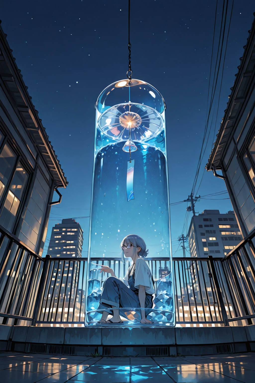 夜練習