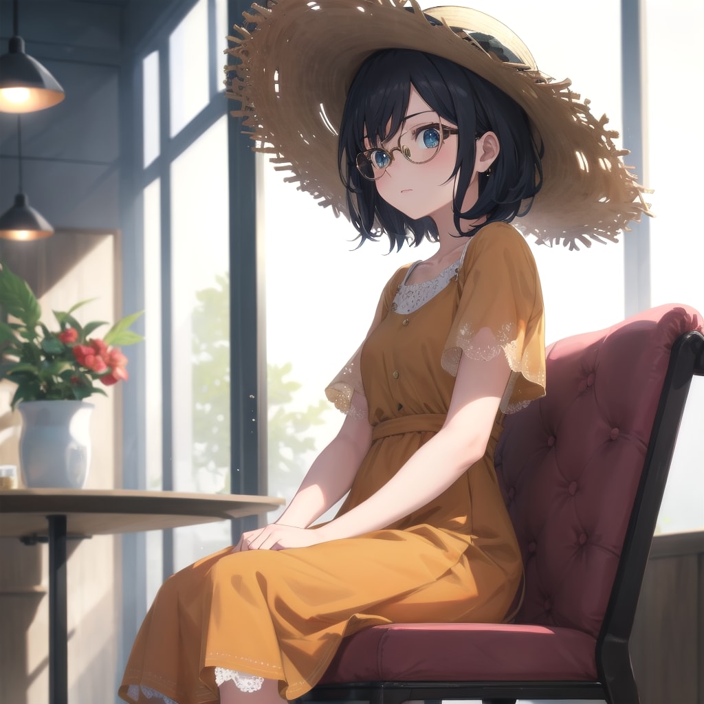 ふーか、迷いの微笑み