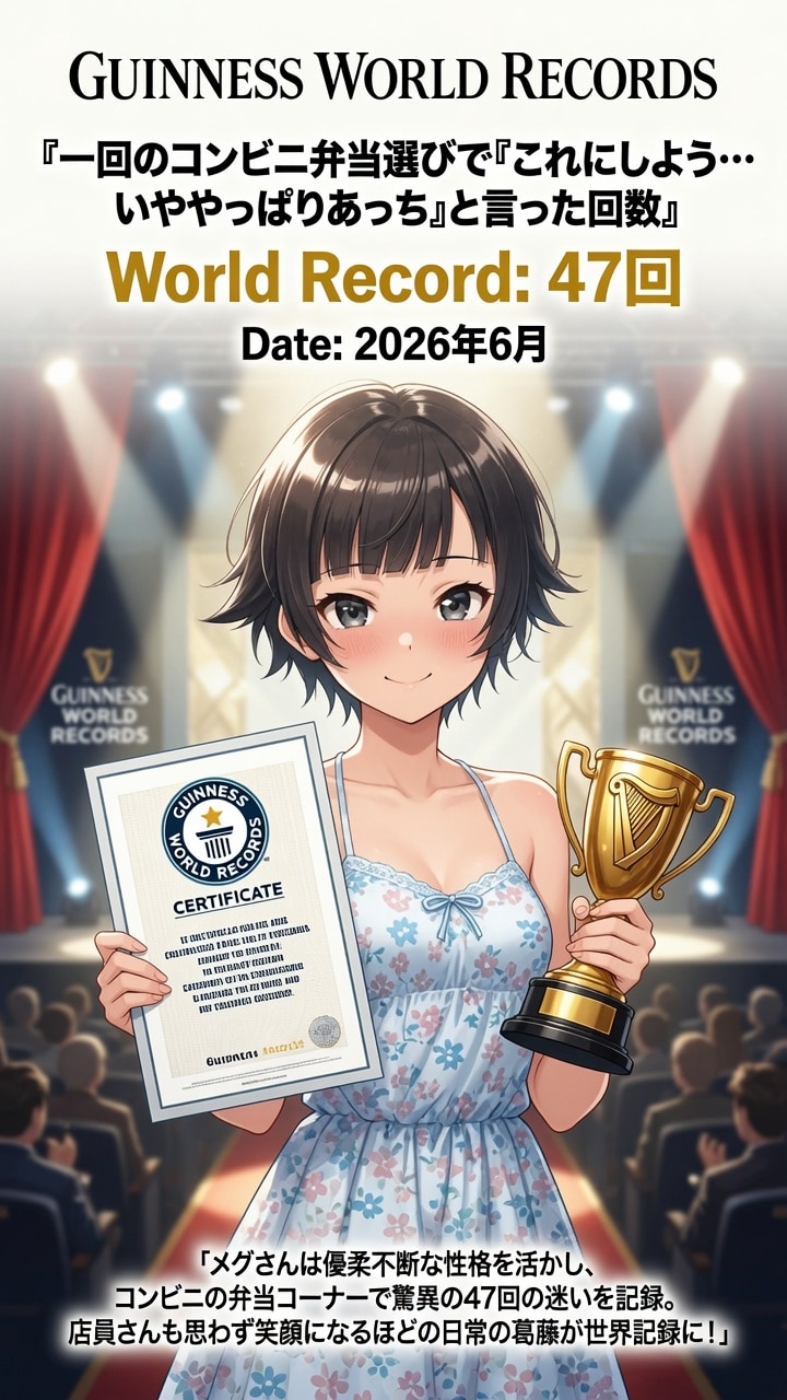 ギネスでメグさん2