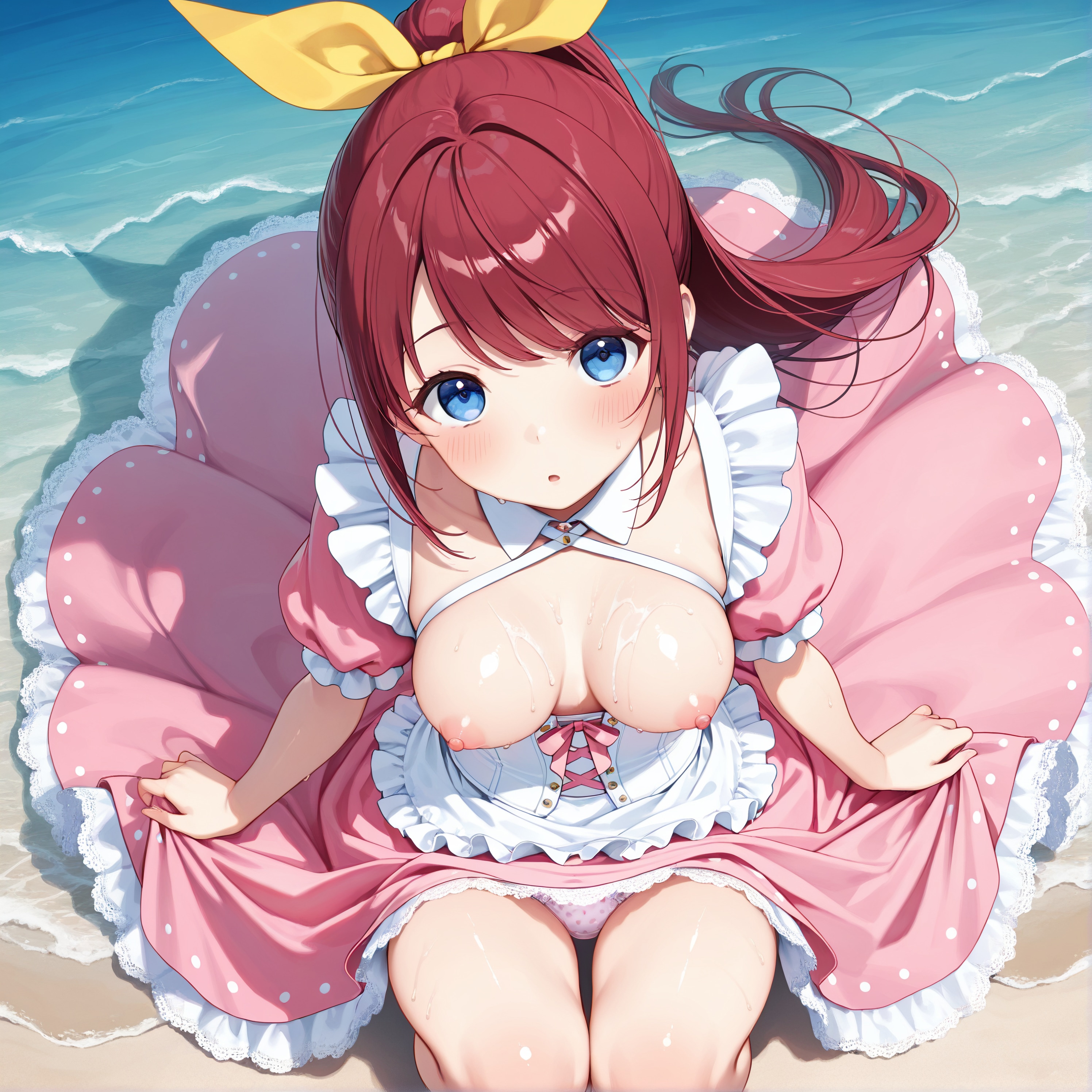 海辺の少女