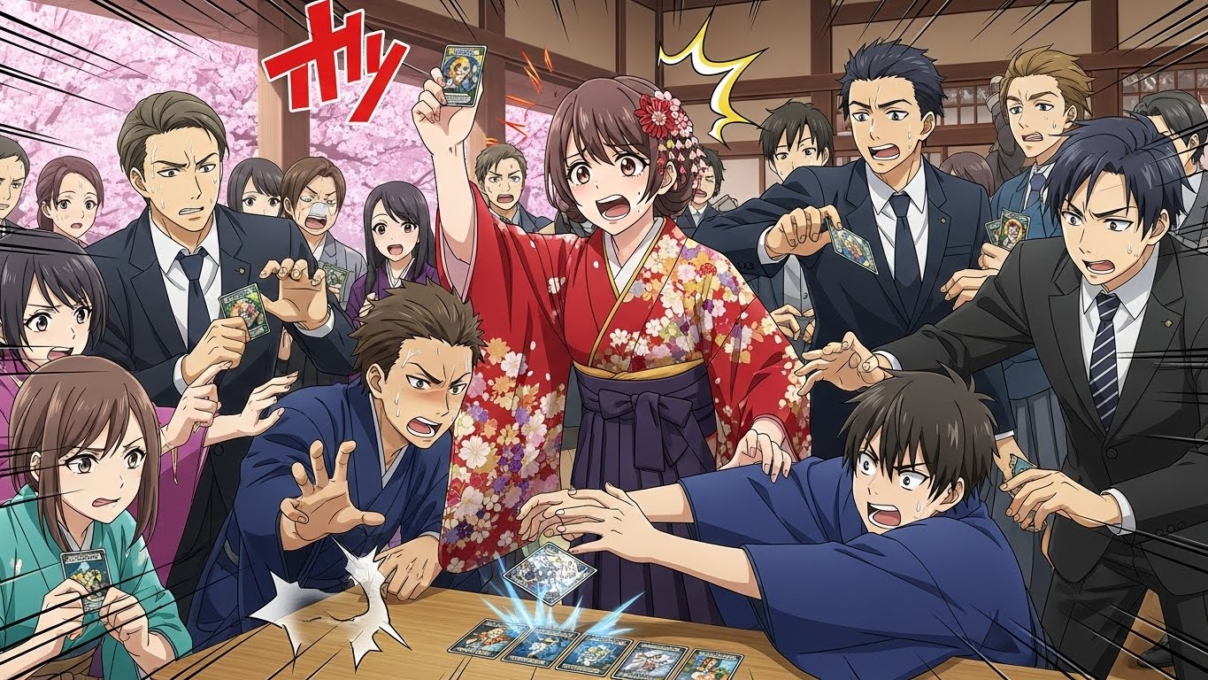 限定レアカードが貰える成人式 | の人気AIイラスト・グラビア