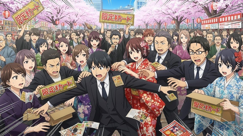 限定レアカードが貰える成人式