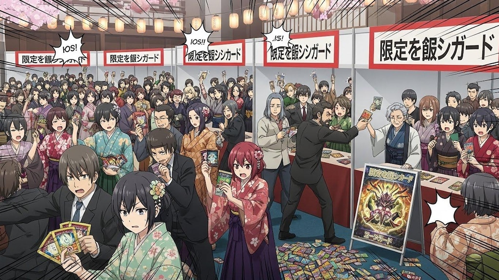 限定レアカードが貰える成人式